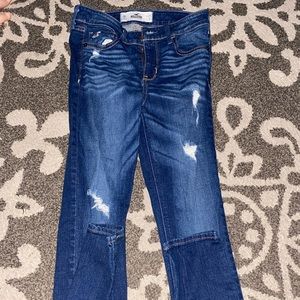 Hollister jeans.